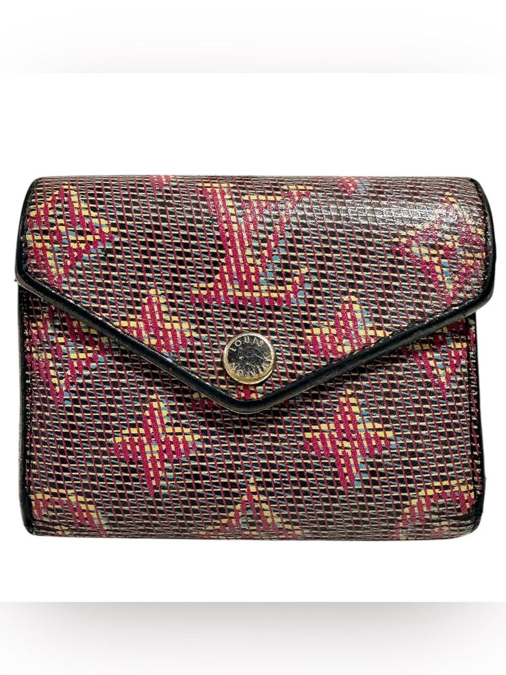 Louis Vuitton Zoe Pop Multicolor Monogram Leather Wallet - Picture 9 of 13